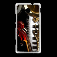 Coque Sony Xpéria SP Mélange d'instruments de musique
