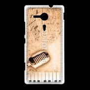 Coque Sony Xpéria SP Dirty music background