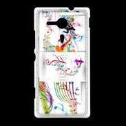 Coque Sony Xpéria SP La vie en musique 1