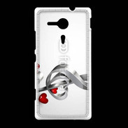 Coque Sony Xpéria SP Love for music 1
