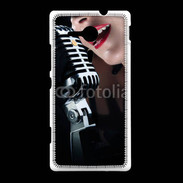 Coque Sony Xpéria SP Chanteuse 1