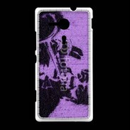 Coque Sony Xpéria SP Trompettiste graffiti