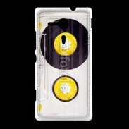 Coque Sony Xpéria SP Cassette audio transparente 1