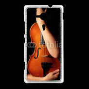 Coque Sony Xpéria SP Amour de violon