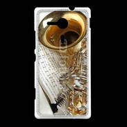 Coque Sony Xpéria SP Saxophone et partitions 16