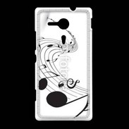 Coque Sony Xpéria SP Note de musique 75