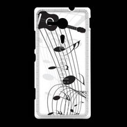 Coque Sony Xpéria SP Note de musique 76