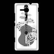 Coque Sony Xpéria SP Guitare en dessin 90