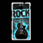 Coque Sony Xpéria SP Festival de rock bleu
