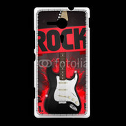 Coque Sony Xpéria SP Festival de rock rouge