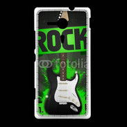 Coque Sony Xpéria SP Festival de rock vert