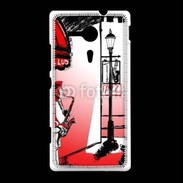 Coque Sony Xpéria SP Saxophoniste en dessin 65
