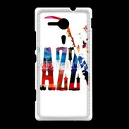 Coque Sony Xpéria SP Jazz en dessin multicouleurs 50