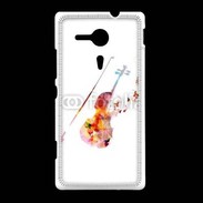 Coque Sony Xpéria SP Violon en dessin 50