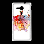Coque Sony Xpéria SP Accordéon en dessin 25