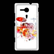 Coque Sony Xpéria SP Batterie en dessin 25