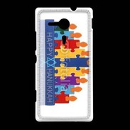 Coque Sony Xpéria SP Puzzle religieux