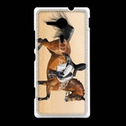 Coque Sony Xpéria SP Dressage Equitation 3