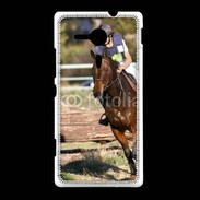 Coque Sony Xpéria SP Parcours complet Equitation