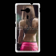 Coque Sony Xpéria SP Boxe féminine