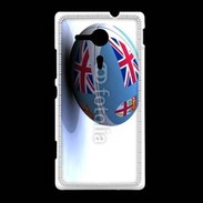 Coque Sony Xpéria SP Ballon de rugby Fidji