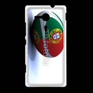 Coque Sony Xpéria SP Ballon de rugby Portugal