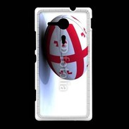 Coque Sony Xpéria SP Ballon de rugby Georgie