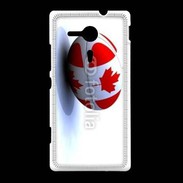 Coque Sony Xpéria SP Ballon de rugby Canada