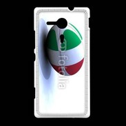 Coque Sony Xpéria SP Ballon de rugby Italie