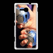 Coque Sony Xpéria SP Pétanque féminine