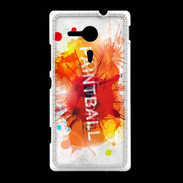 Coque Sony Xpéria SP Paintball 1
