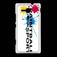 Coque Sony Xpéria SP Paintball Extrème Sport