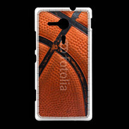 Coque Sony Xpéria SP Fond ballon de basket