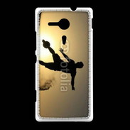 Coque Sony Xpéria SP beach soccer couché du soleil