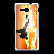 Coque Sony Xpéria SP Illustration Karatéka 5