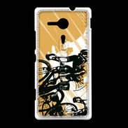 Coque Sony Xpéria SP Illustration de cycliste 5