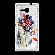 Coque Sony Xpéria SP Rafting en rivière très agitée 