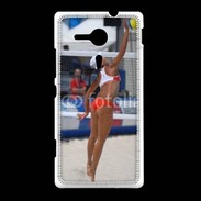 Coque Sony Xpéria SP Beach Volley féminin 50