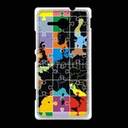 Coque Sony Xpéria SP Puzzle de l'Europe