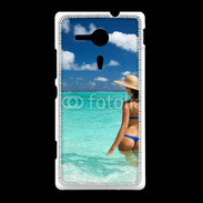 Coque Sony Xpéria SP Plage sexy
