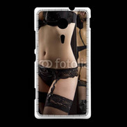 Coque Sony Xpéria SP Charme miroir
