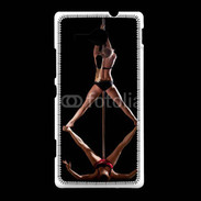 Coque Sony Xpéria SP Sexy danse avec 2 femmes