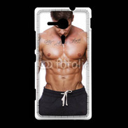 Coque Sony Xpéria SP Brun musclé 1