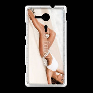 Coque Sony Xpéria SP Sexy à la plage