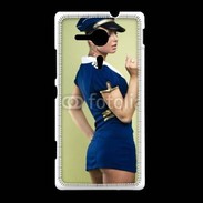 Coque Sony Xpéria SP Hôtesse de l'air sexy