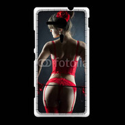 Coque Sony Xpéria SP Femme sexy libertinage dominatrice