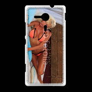 Coque Sony Xpéria SP Femme sexy lounge