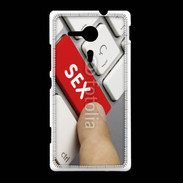 Coque Sony Xpéria SP Clavier sexy 6