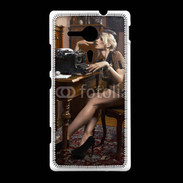 Coque Sony Xpéria SP Pin up vintage