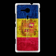 Coque Sony Xpéria SP Drapeau Andorre